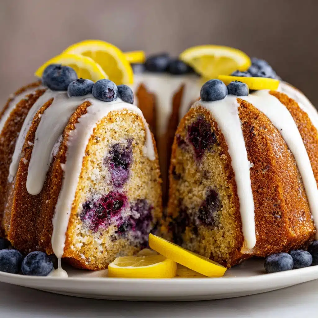 Lemon Blueberry Bundt Cake Recipe - Recipe Image