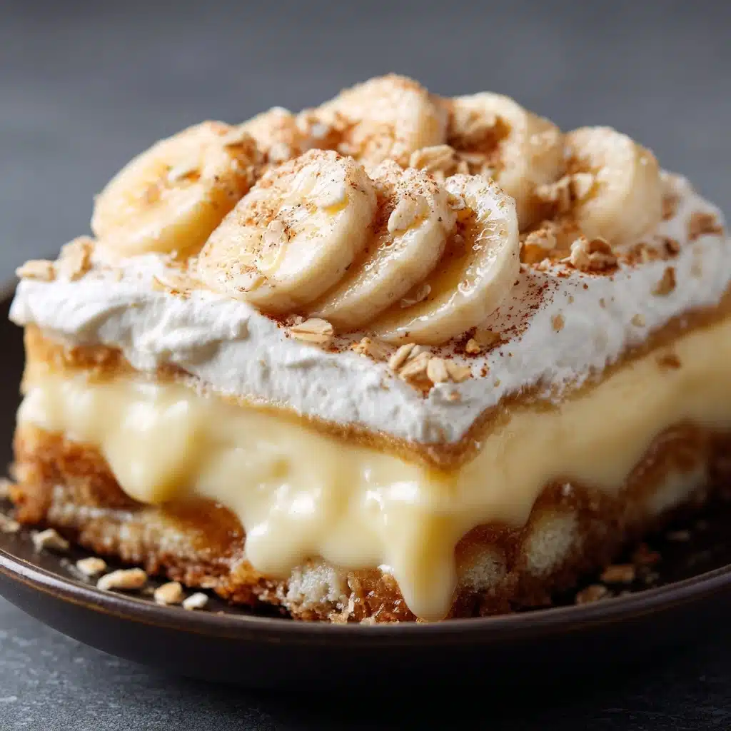 Banana Pudding Poke Cake Recipe - Recipe Image