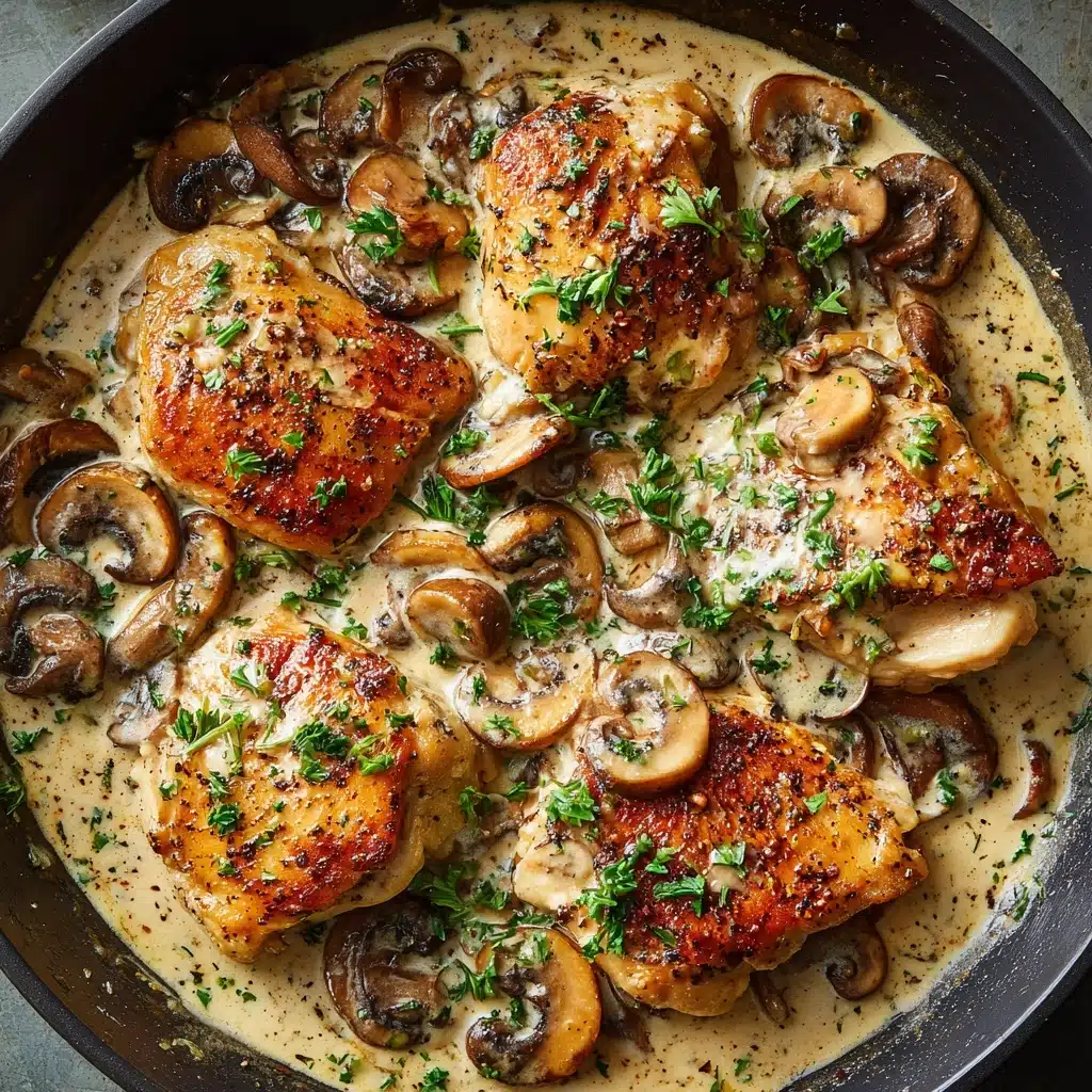 Creamy Chicken Stroganoff Recipe - Recipe Image