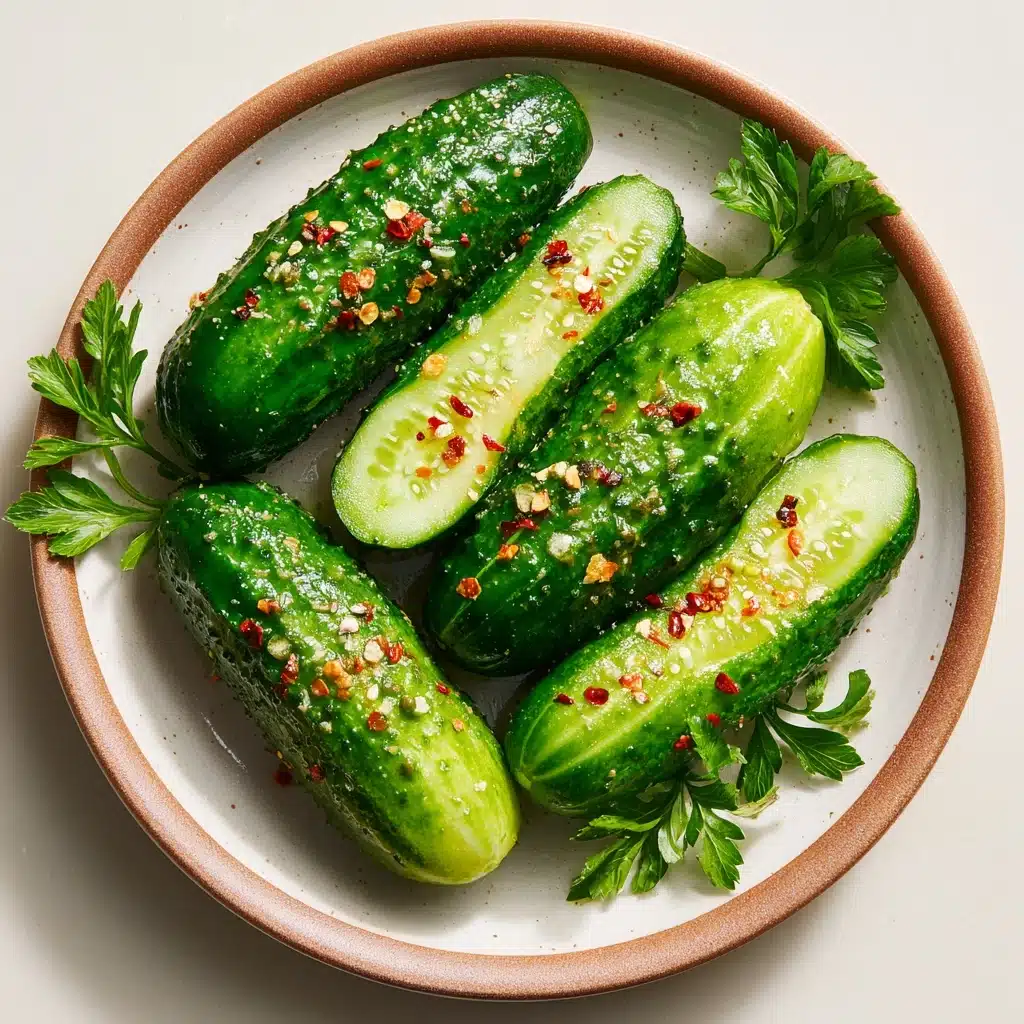 Sumac Cucumbers: A Refreshing and Zesty Side Dish Recipe - Recipe Image