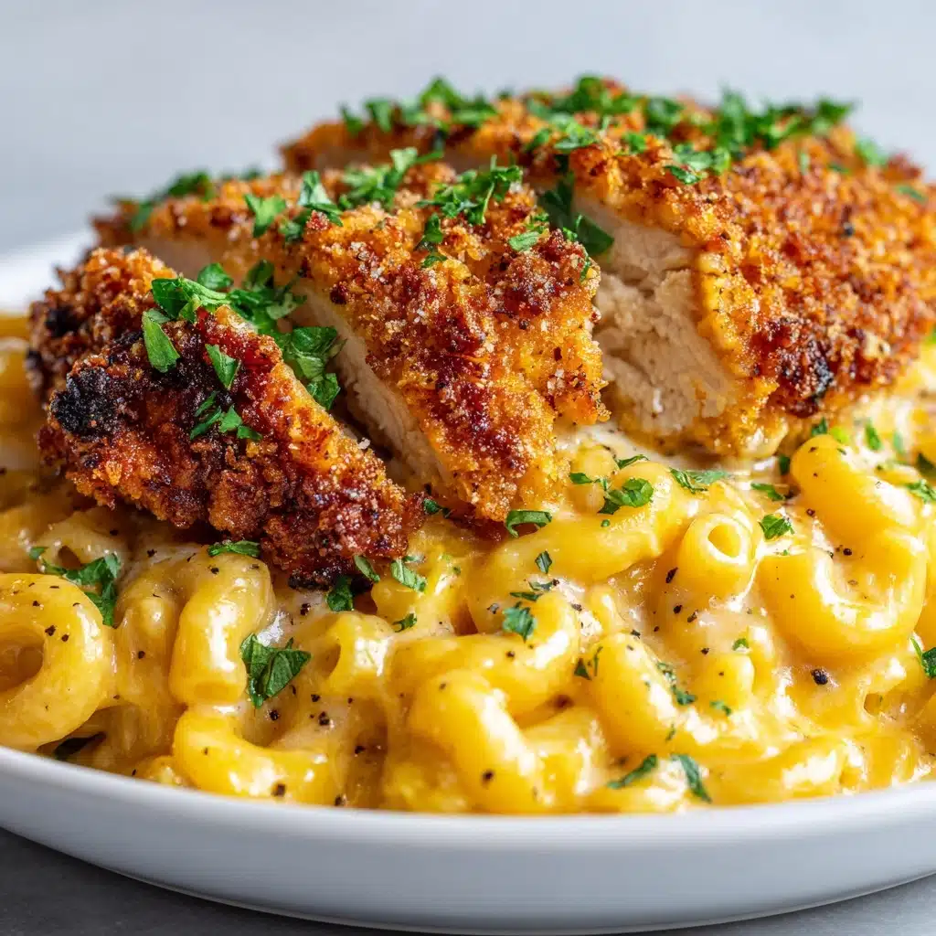 Honey Pepper Chicken Mac and Cheese Recipe - Recipe Image
