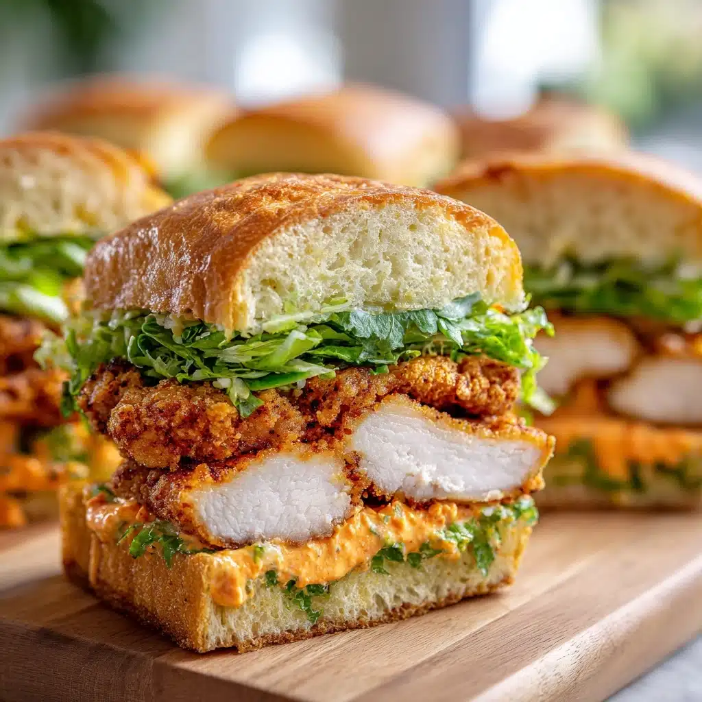 Crispy Chicken Caesar Sandwich Recipe - Recipe Image