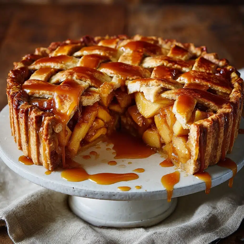 Caramel Apple Pie Recipe - Recipe Image
