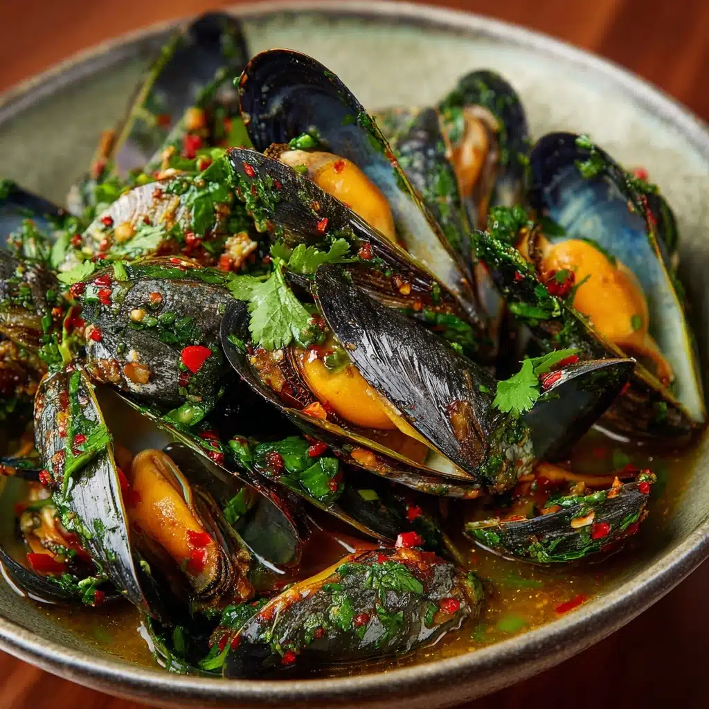 Thai Coconut Curry Mussels Recipe - Recipe Image