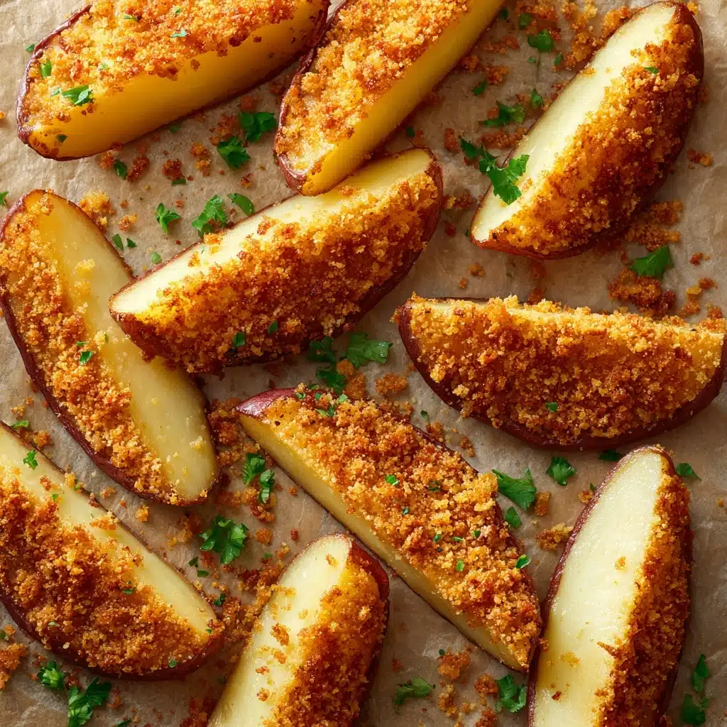 Parmesan Crusted Potatoes Recipe - Recipe Image