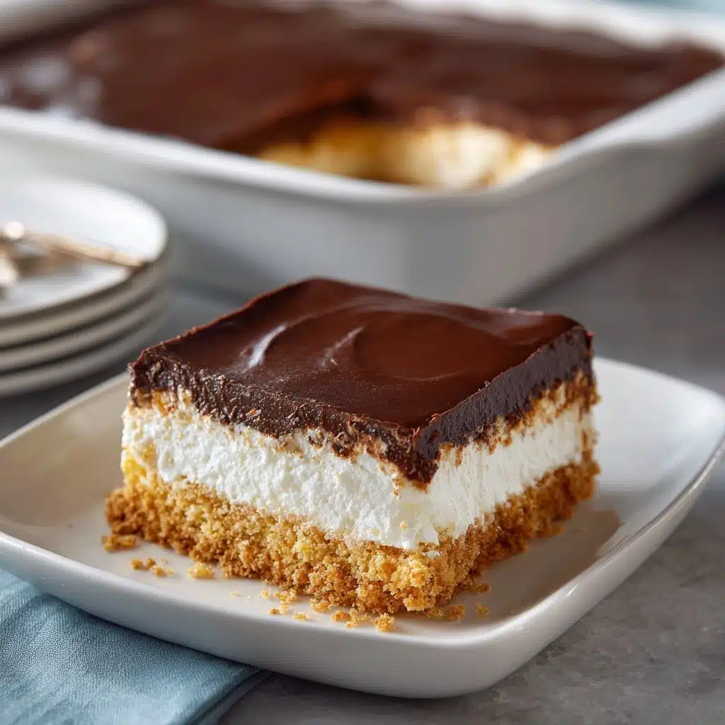 Eclair Cake with Chocolate Ganache Recipe - Recipe Image