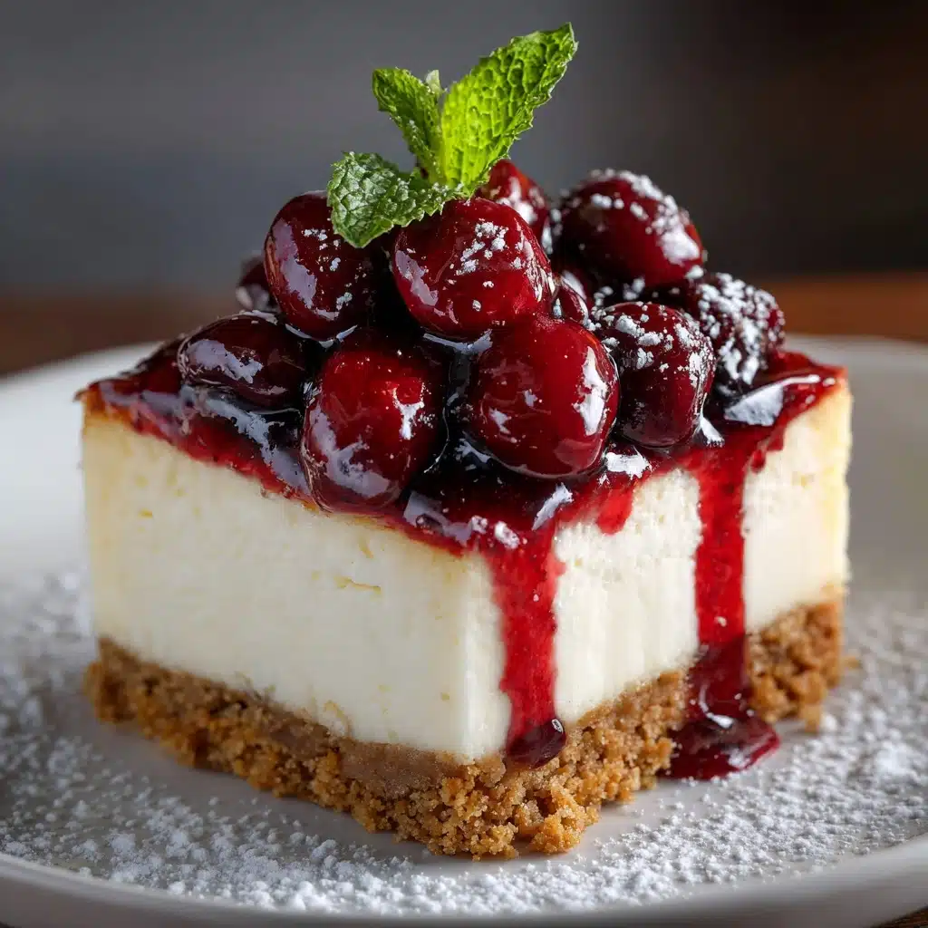 Cherry Cheesecake Lush Recipe - Recipe Image