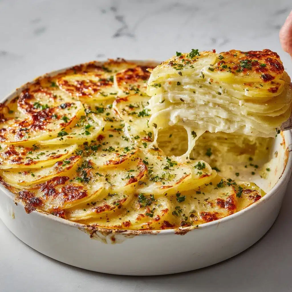 Cheesy Scalloped Potatoes Recipe - Recipe Image