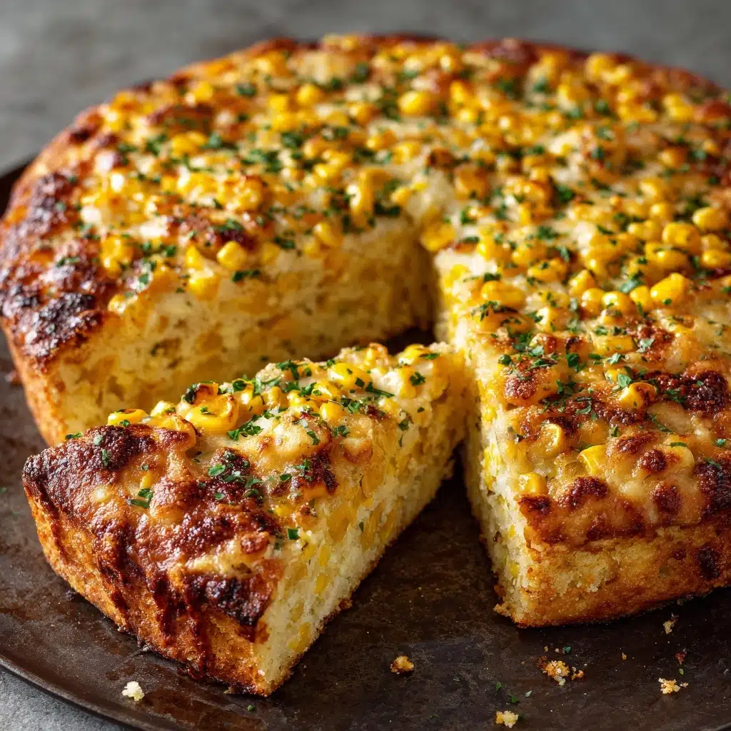 Cheesy Cream Cheese Corn Casserole Recipe - Recipe Image