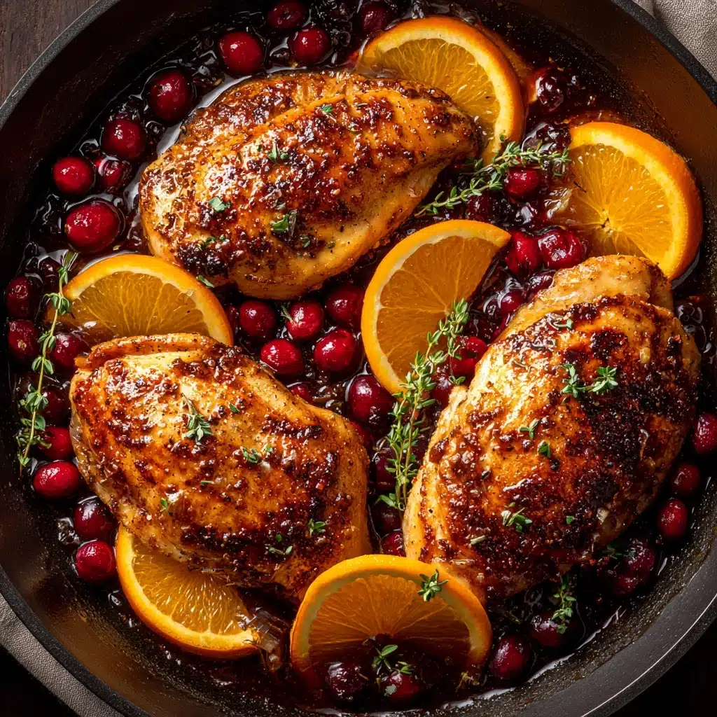Cranberry Orange Chicken Recipe - Recipe Image