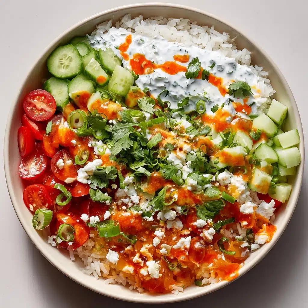Quick Buffalo Chicken Rice Bowl Recipe - Recipe Image