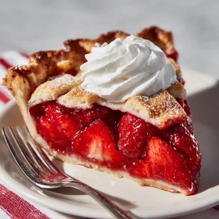 Strawberry Rhubarb Pie Recipe