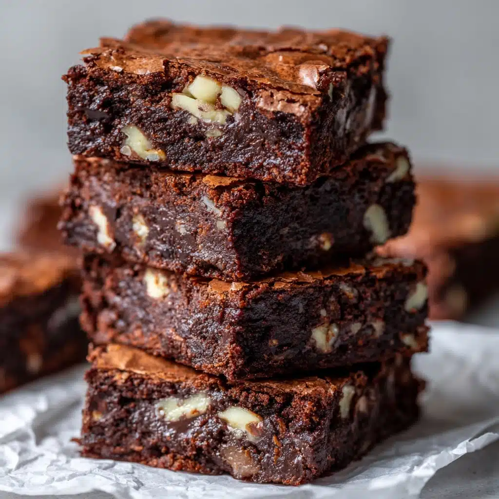 Chocolate Fudge Brownies with Walnuts Recipe - Recipe Image