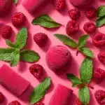 Raspberry Sorbet with Fresh Mint Recipe