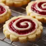 Raspberry Swirl Shortbread Cookies Recipe
