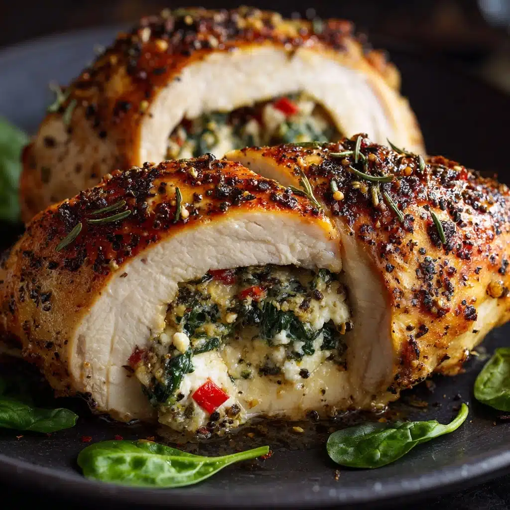 Spinach Ricotta Stuffed Chicken Recipe - Recipe Image
