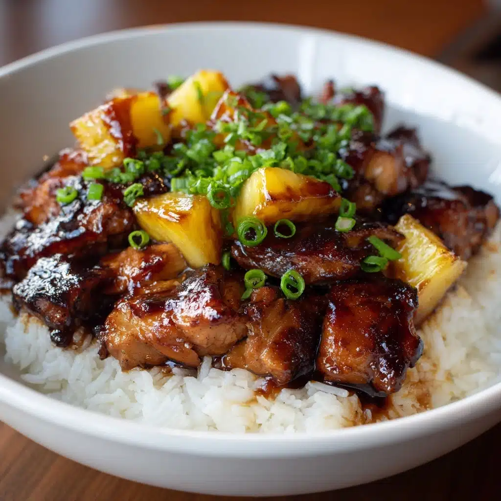 Hawaiian Huli Huli Chicken Pineapple Recipe - Recipe Image