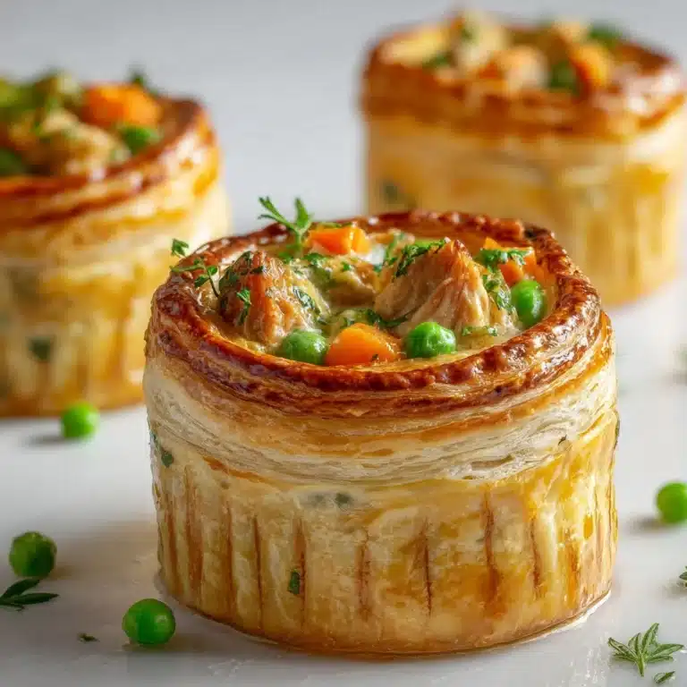 Mini Chicken Pot Pies Recipe
