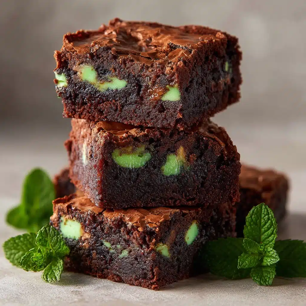 Mint Brownies Recipe - Recipe Image