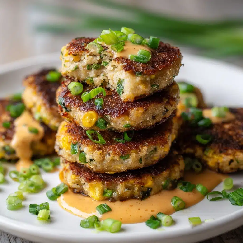 Asian-Style Tuna Cakes with Spicy Mayo Recipe - Recipe Image