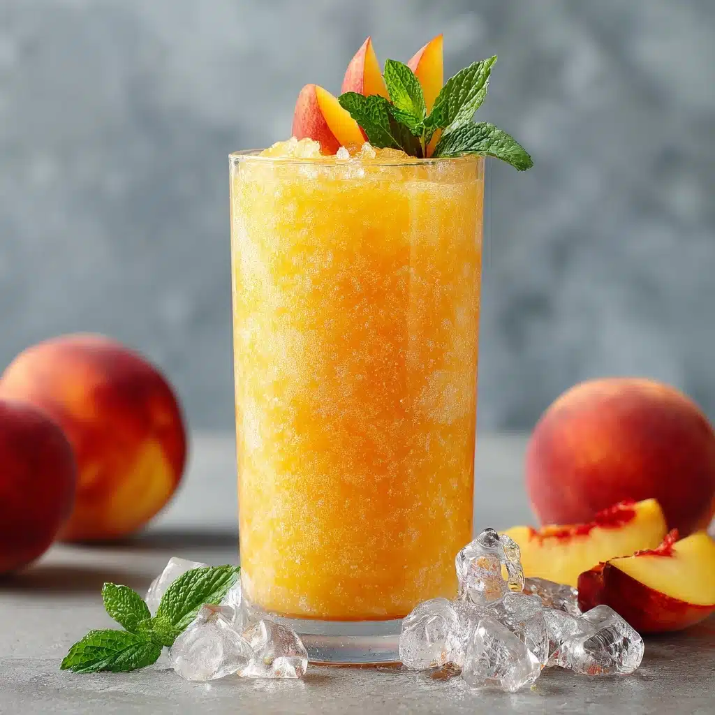 Frozen Peach Lemonade: The Ultimate Summer Cooler Recipe - Recipe Image
