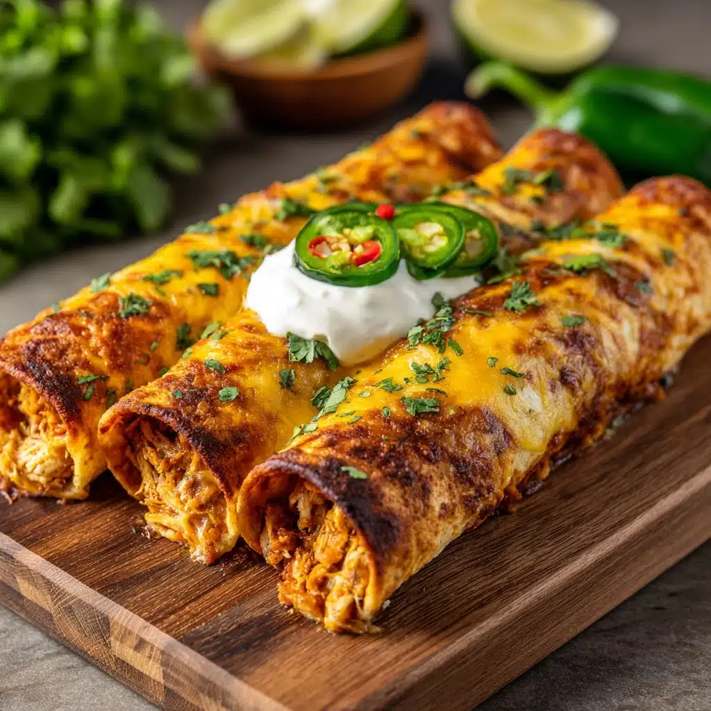 Jalapeno Popper Chicken Taquitos: A Delicious & Easy Recipe - Recipe Image
