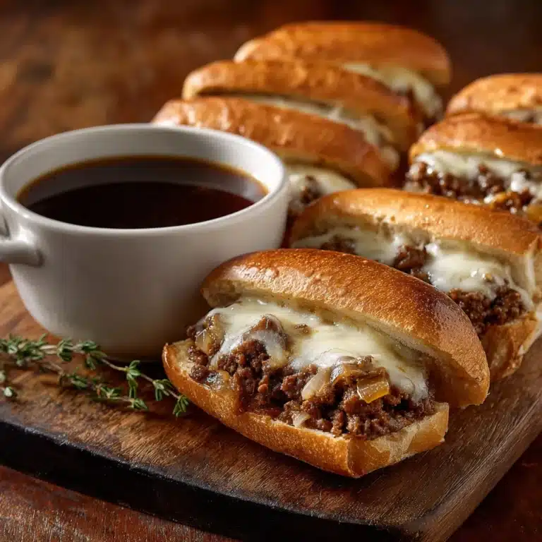 Ground Beef French Dip Sandwich: A Delicious & Easy Recipe
