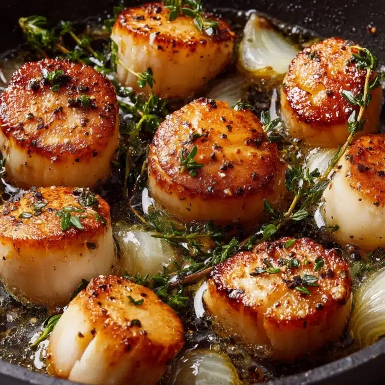 Brown Butter Scallops Recipe