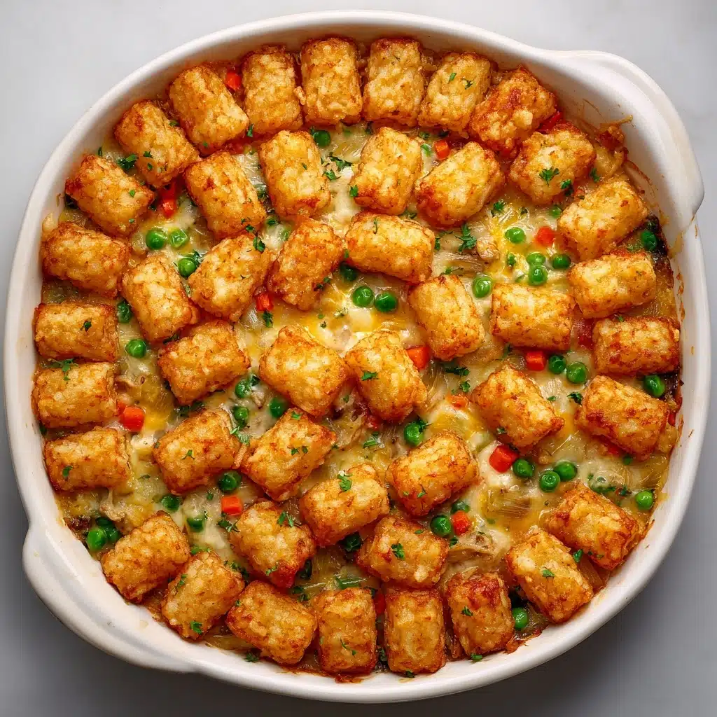Tater Tot Chicken Pot Pie Recipe - Recipe Image