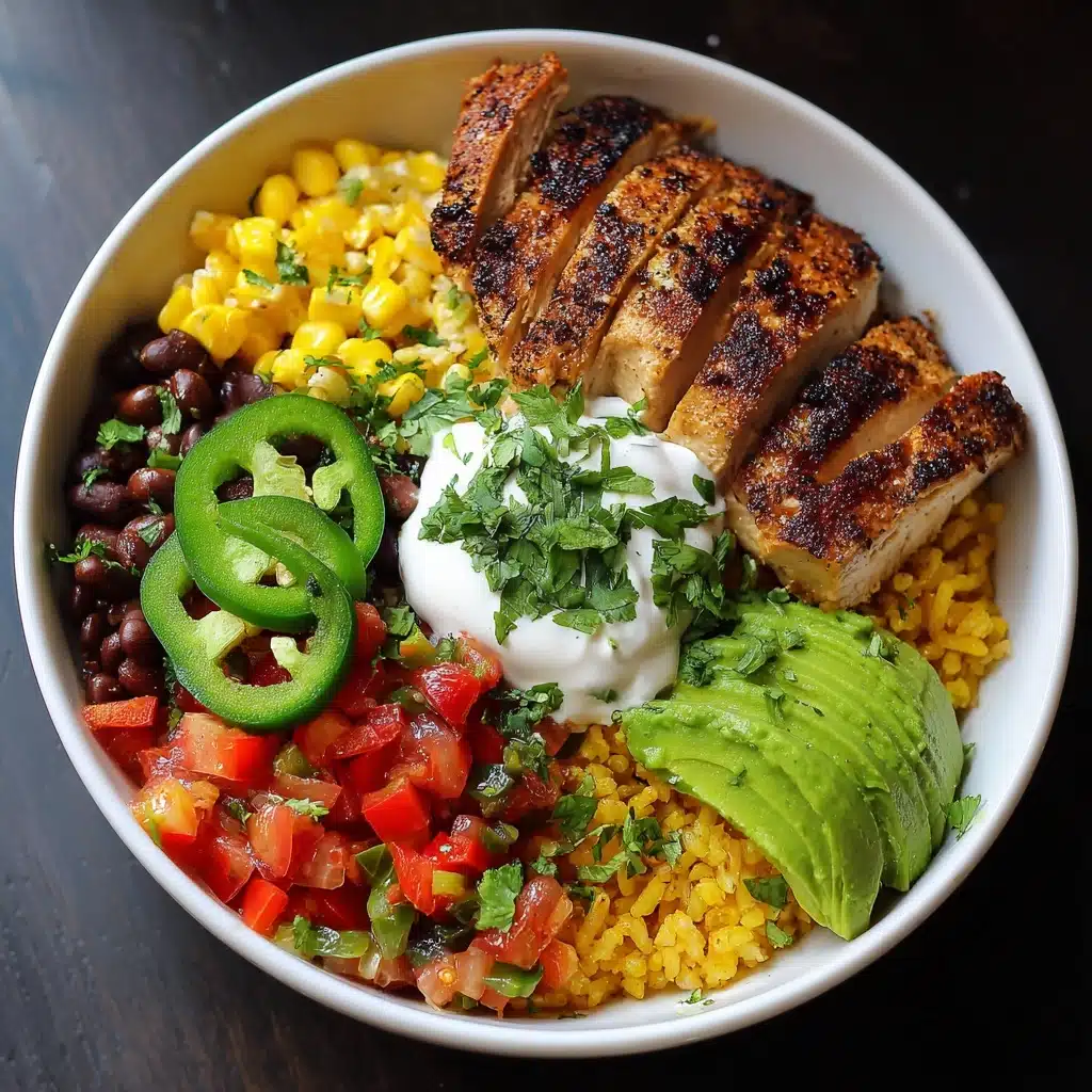Chicken Fajita Bowls Recipe - Recipe Image