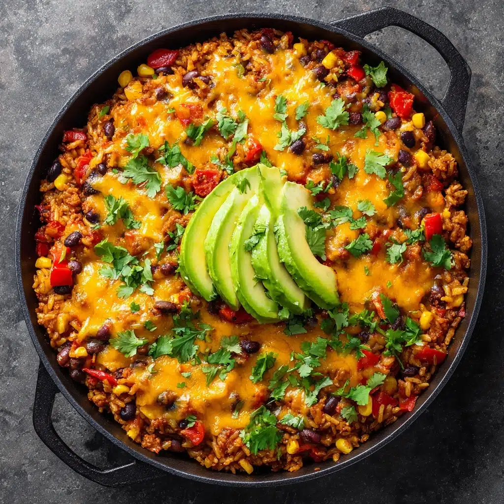 Taco Rice Skillet Recipe - Recipe Image