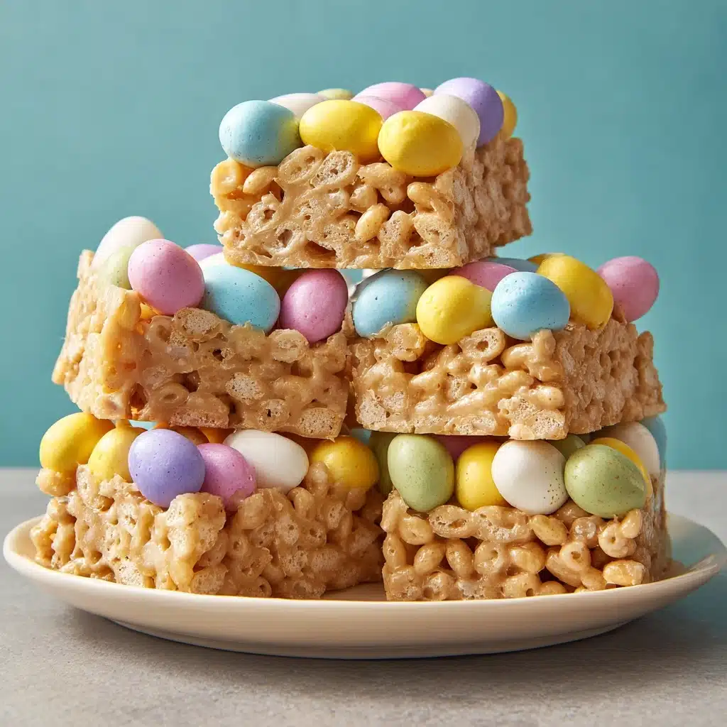 Easter Rice Krispie Bars Recipe - Recipe Image