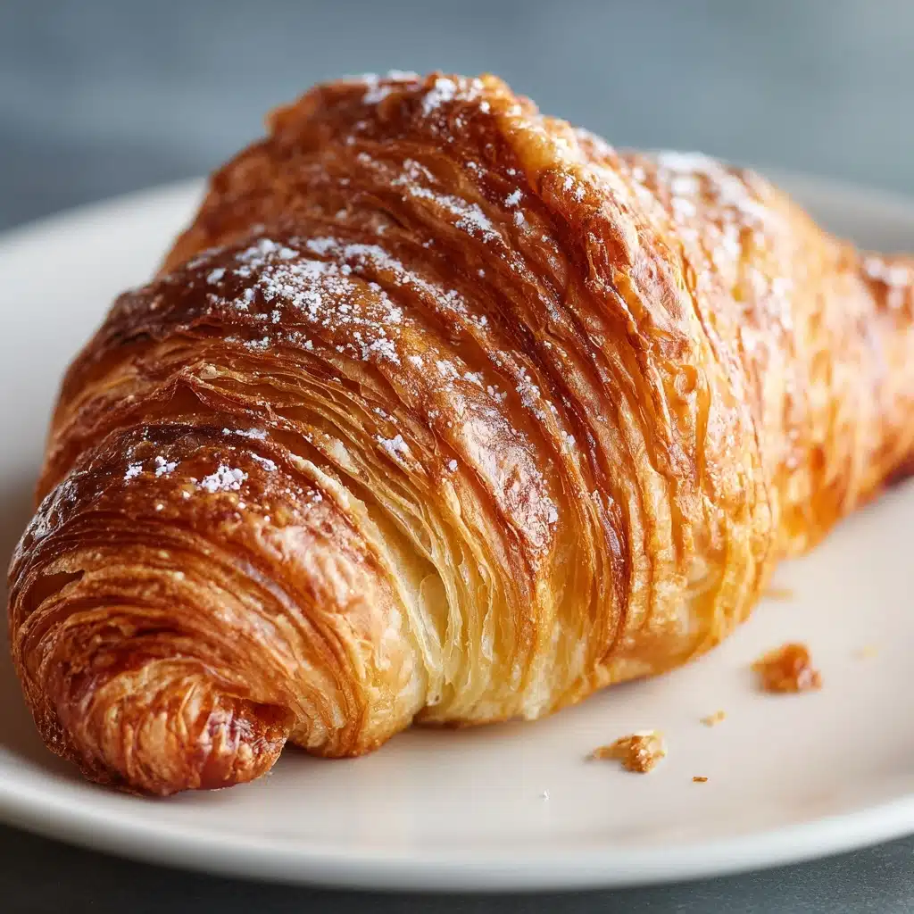 Classic Butter Croissants Recipe - Recipe Image