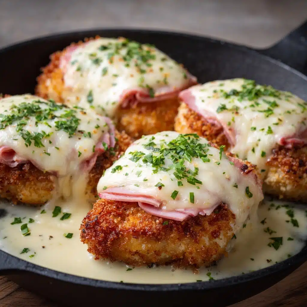 Skillet Chicken Cordon Bleu Recipe - Recipe Image