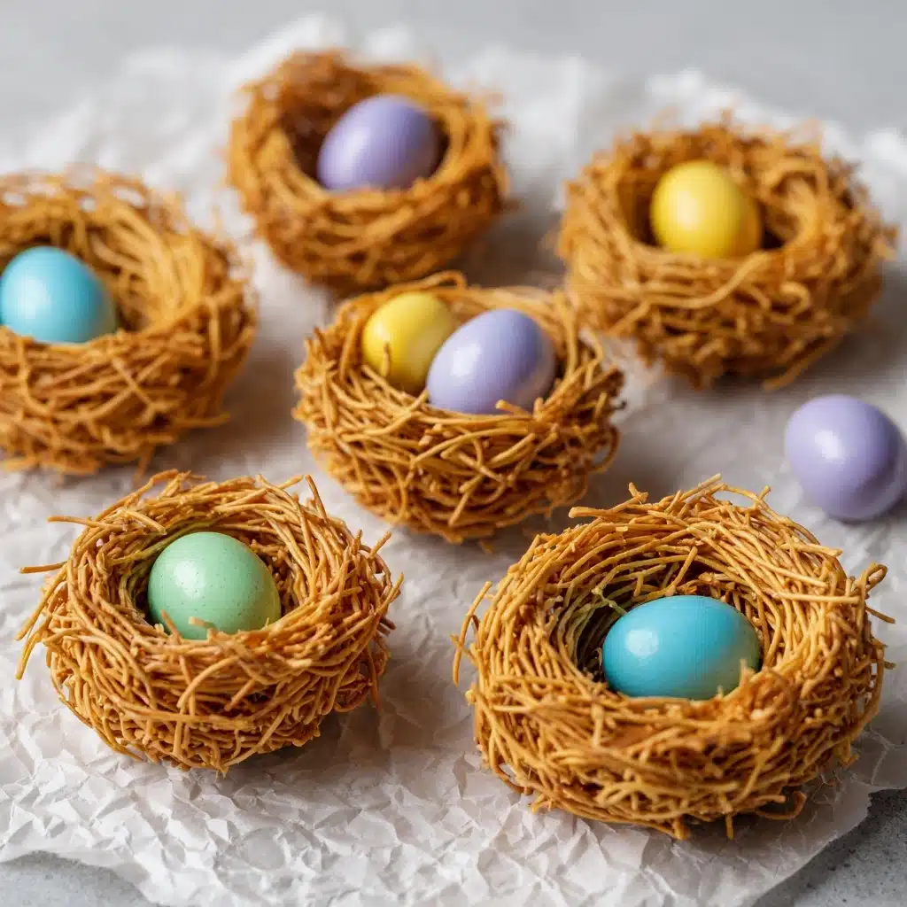 Easter Tumbleweed Candies Recipe - Recipe Image