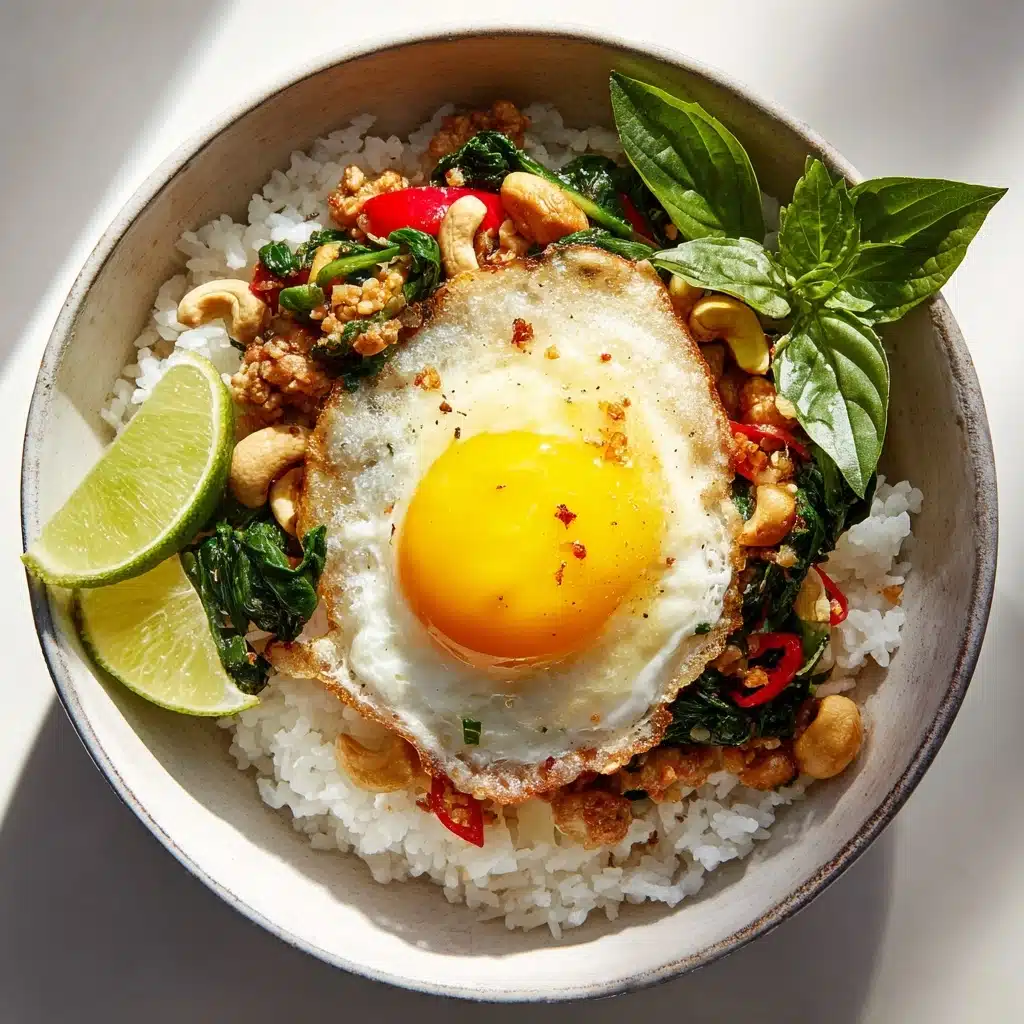 Thai Basil Cashew Chicken Recipe - Recipe Image