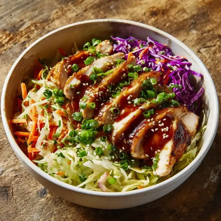 Chicken Egg Roll Bowls Recipe