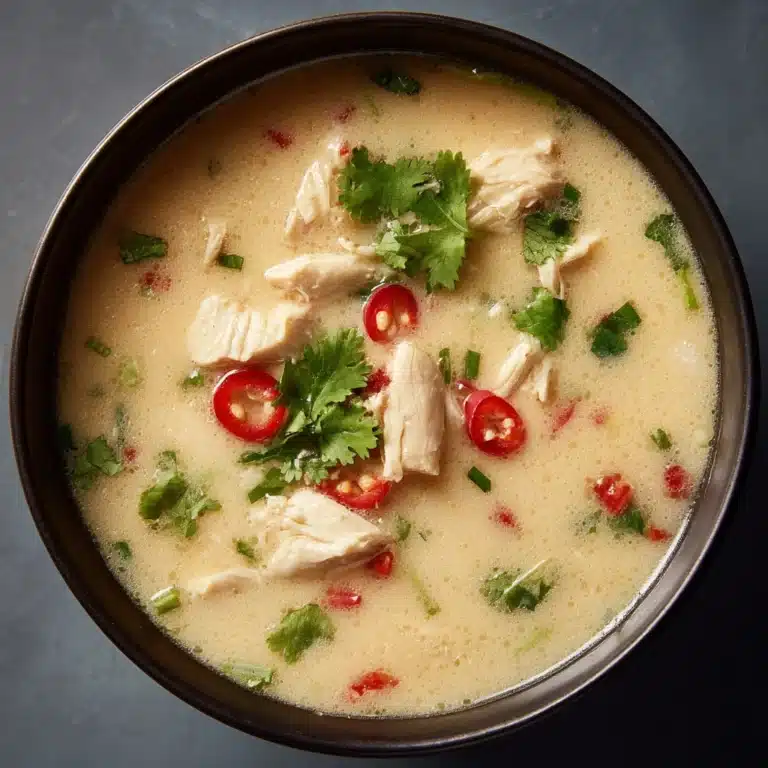 Easy Thai Curry Chicken Soup Recipe