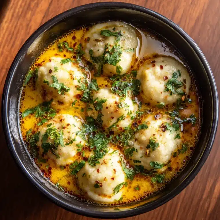Curry Dumpling Soup Recipe