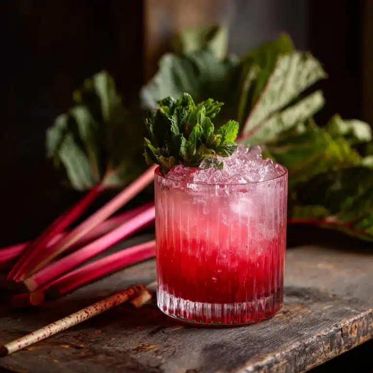Rhubarb Liqueur Recipe