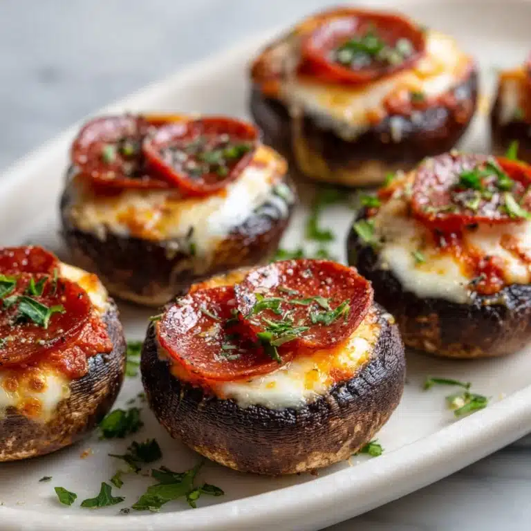 Keto Stuffed Mushrooms Recipe