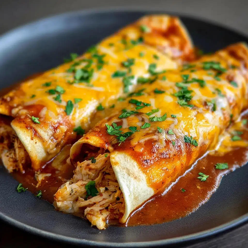 Easy Chicken Enchiladas Recipe