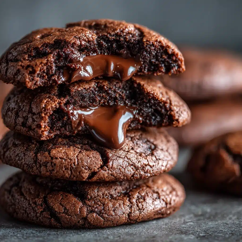 Chocolate Lava Brownie Cookies Recipe