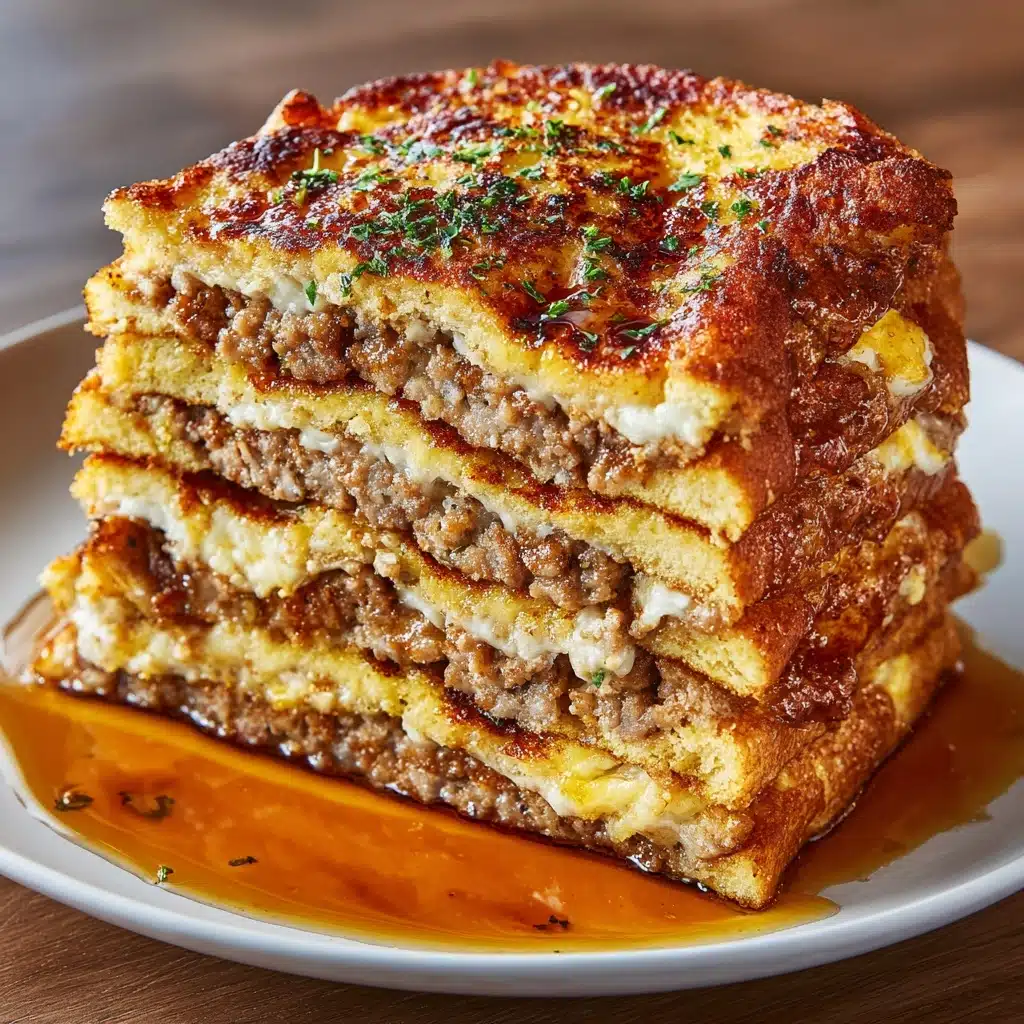 Pancake Sausage Breakfast Bake Recipe - Recipe Image