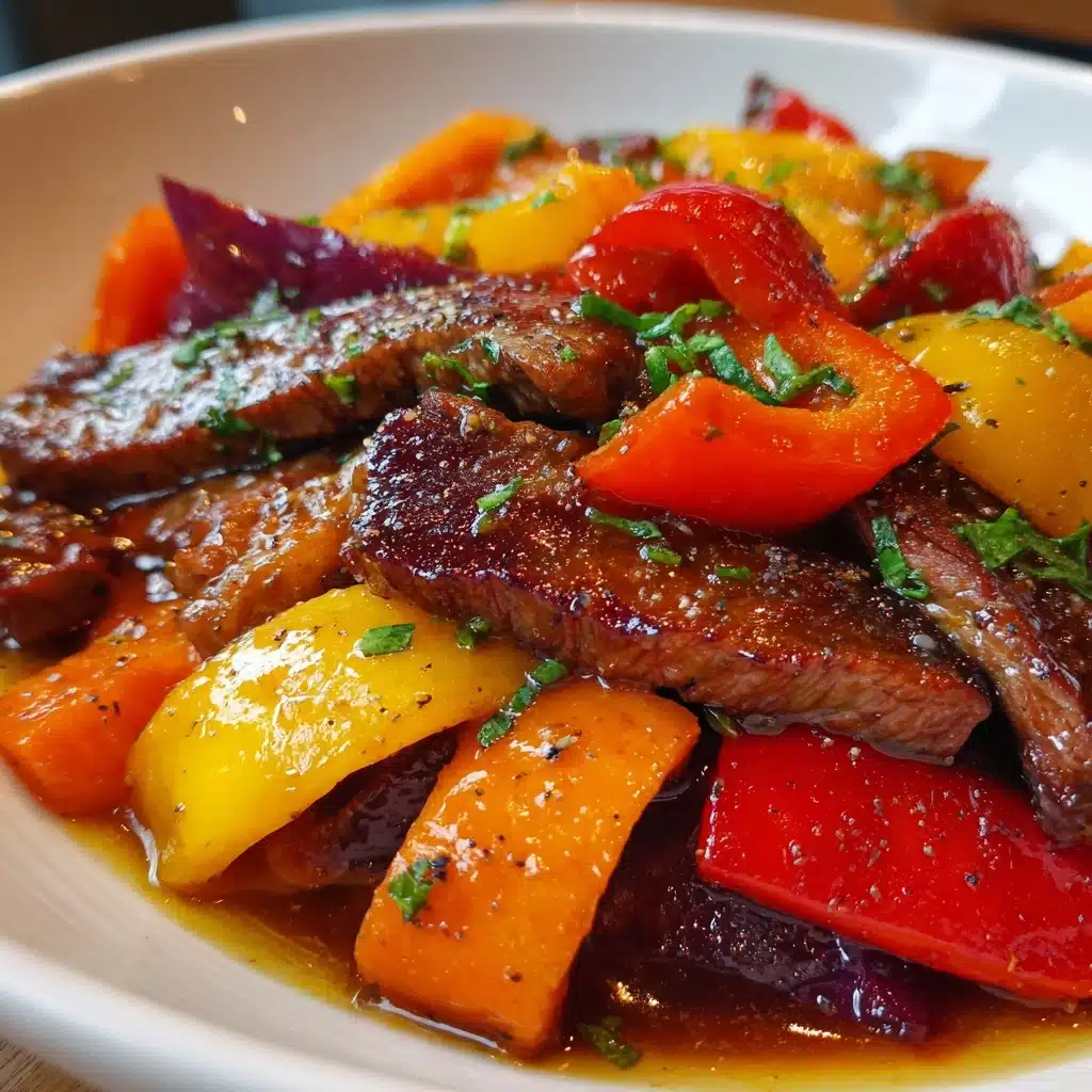 Chinese Pepper Steak Recipe - Recipe Image