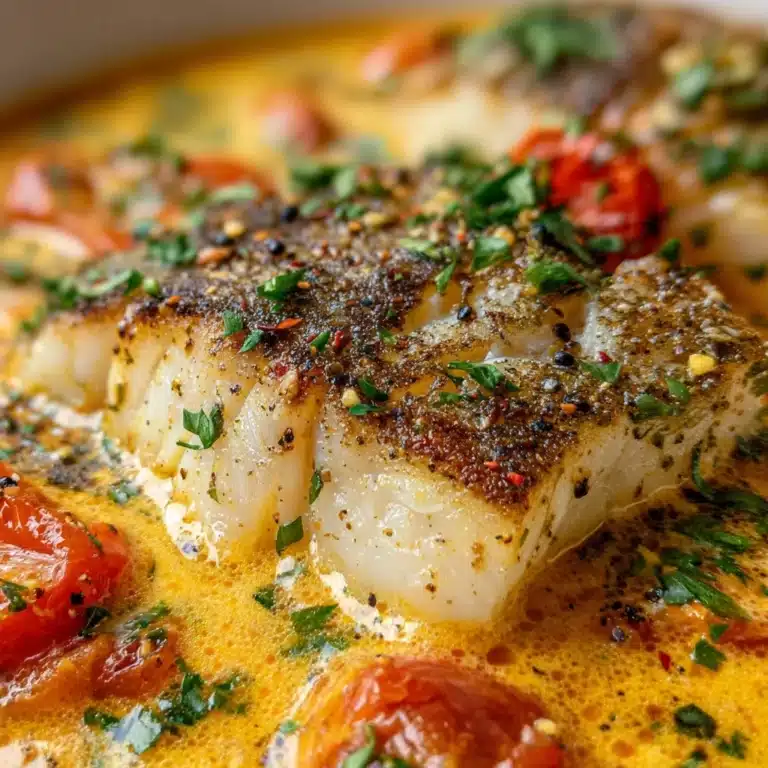 Red Snapper with Creamy Creole Sauce Recipe