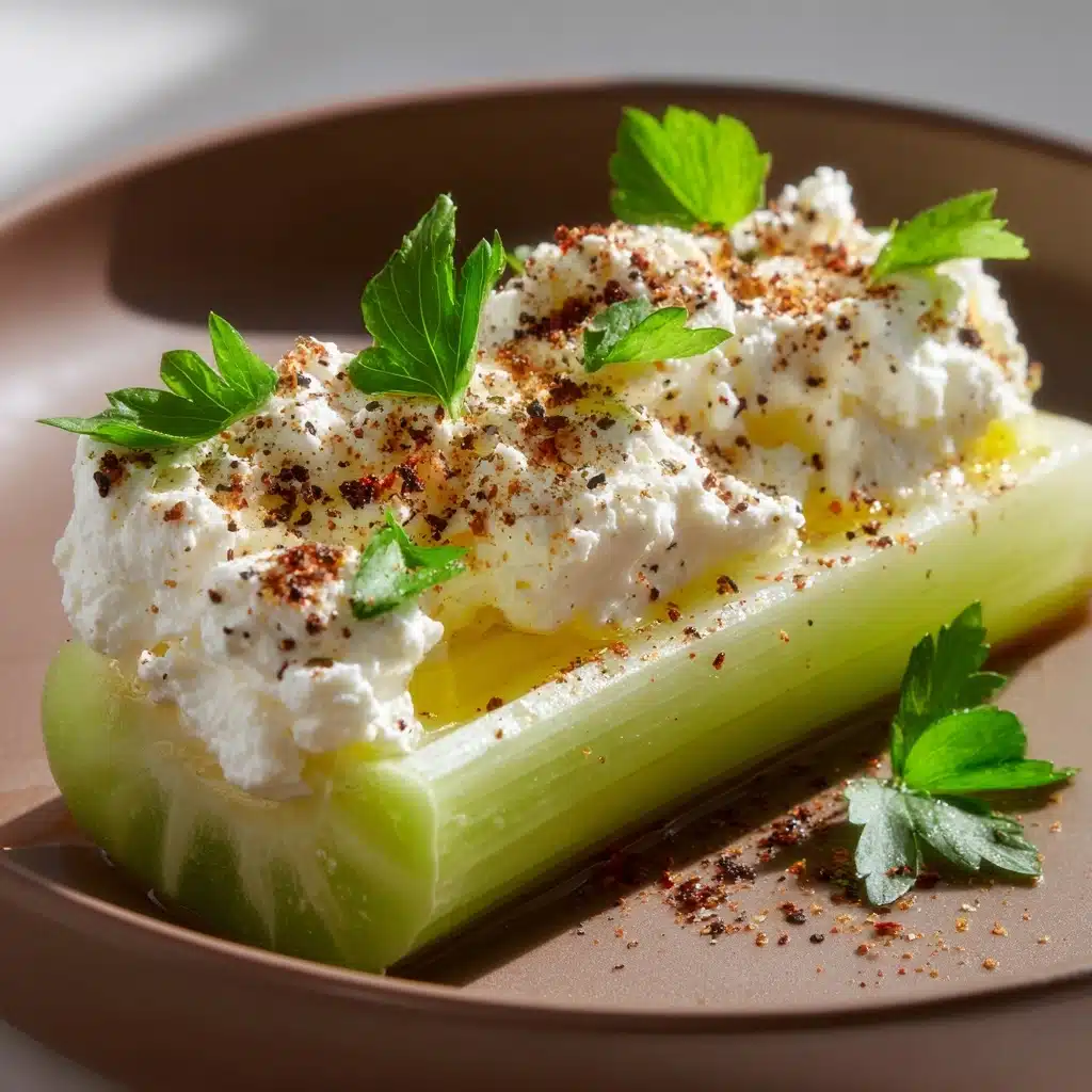 Italian Cream Cheese Stuffed Celery Recipe - Recipe Image