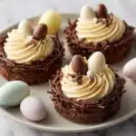 Chocolate Meringue Easter Nests Recipe