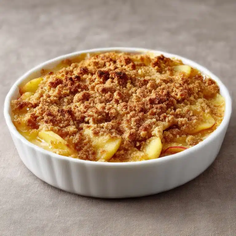 Old-Fashioned Apple and Cheese Casserole Recipe