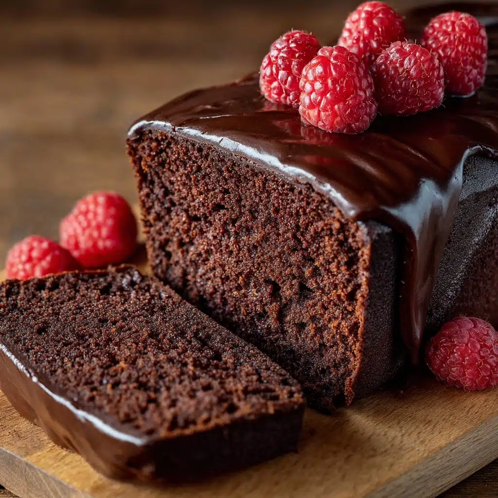 Chocolate Loaf Cake with Whipped Ganache Recipe